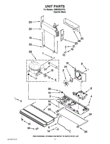 09 - Unit Parts parts for Whirlpool Refrigerator GI6FARXXF04 / from AppliancePartsPros.com