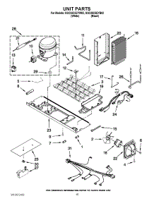09 - Unit Parts parts for Whirlpool Refrigerator GSC25C5EYB02 / from AppliancePartsPros.com
