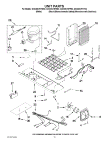 09 - Unit Parts parts for Whirlpool Refrigerator GSS30C7EYY02 / from AppliancePartsPros.com