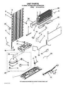 04 - Unit Parts parts for Whirlpool Refrigerator W1RXNGFXD00 / from AppliancePartsPros.com