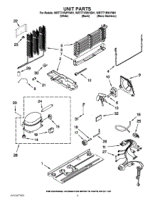 06 - Unit Parts parts for Whirlpool Refrigerator WRT771RWYB01 / from AppliancePartsPros.com