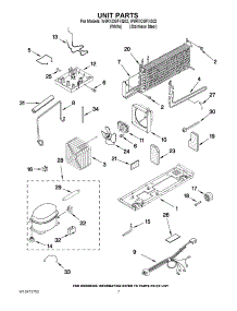 04 - Unit Parts parts for Whirlpool Refrigerator W8RXCGFXQ02 / from AppliancePartsPros.com