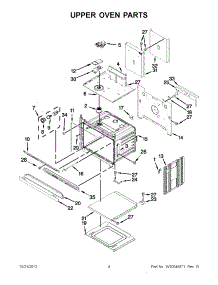 02 - Upper Oven Parts parts for Whirlpool Oven WOD93EC7AS01 / from AppliancePartsPros.com