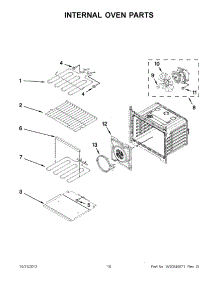 05 - Internal Oven Parts parts for Whirlpool Oven WOD93EC7AB01 / from AppliancePartsPros.com