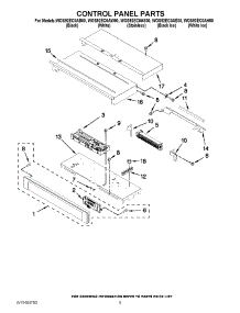 04 - Control Panel Parts parts for Whirlpool Oven WOS92EC0AS00 / from AppliancePartsPros.com