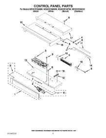 04 - Control Panel Parts parts for Whirlpool Oven WOS51EC0AB00 / from AppliancePartsPros.com