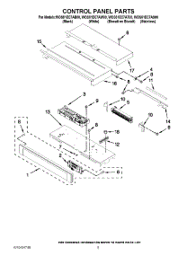 04 - Control Panel Parts parts for Whirlpool Oven WOS51EC7AS00 / from AppliancePartsPros.com