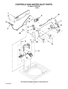 02 - Controls And Water Inlet Parts parts for Whirlpool Washer WTW4700YQ0 / from AppliancePartsPros.com