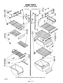 04 - Liner parts for Whirlpool Refrigerator ED19AK1LWR0 / from AppliancePartsPros.com