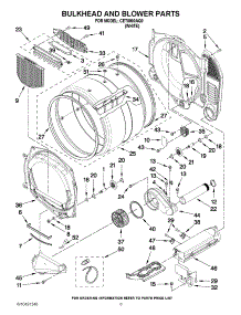 03 - Bulkhead And Blower Parts parts for Whirlpool Washer Dryer Combo CET8000AQ0 / from AppliancePartsPros.com
