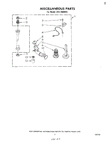 08 - Miscellaneous , Literature And Optional parts for Whirlpool Washer CFA2500W5 / from AppliancePartsPros.com