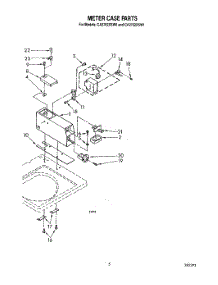 04 - Meter Case parts for Whirlpool Washer CA2762XSW0 / from AppliancePartsPros.com