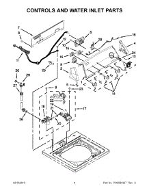 02 - Controls And Water Inlet Parts parts for Whirlpool Washer 3LWTW4800YQ1 / from AppliancePartsPros.com