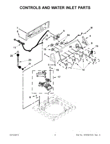 02 - Controls And Water Inlet Parts parts for Whirlpool Washer 7MWTW1704BM0 / from AppliancePartsPros.com