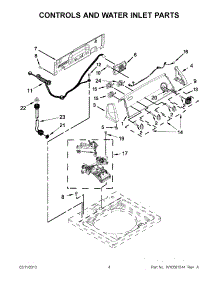 02 - Controls And Water Inlet Parts parts for Whirlpool Washer 7MWTW1801BQ0 / from AppliancePartsPros.com