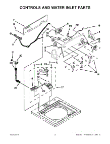 02 - Controls And Water Inlet Parts parts for Whirlpool Washer 3LWTW4840YW1 / from AppliancePartsPros.com