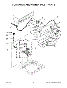 02 - Controls And Water Inlet Parts parts for Whirlpool Washer 7MWTW1712AM0 / from AppliancePartsPros.com
