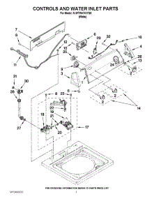 02 - Controls And Water Inlet Parts parts for Whirlpool Washer 3LWTW4740YQ0 / from AppliancePartsPros.com