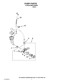 06 - Pump Parts parts for Whirlpool Washer BNQ11C6ANA0 / from AppliancePartsPros.com