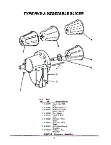 11 - 4-C Colander parts for Whirlpool Mixer K45CR / from AppliancePartsPros.com