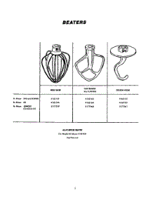 03 - Mixer Cover, Water Jacket, Mixer Ca parts for Whirlpool Mixer K45SBWH / from AppliancePartsPros.com