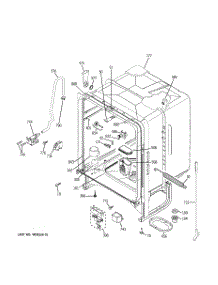 02 - Body Parts parts for Hot Point Dishwasher HLD4040N10SA / from AppliancePartsPros.com