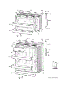 03 - Motor-Pump Mechanism parts for Hot Point Dishwasher HDA2100V00BB / from AppliancePartsPros.com