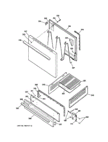 04 - Door & Drawer Parts parts for Hot Point Range RGB508PPH5CT / from AppliancePartsPros.com