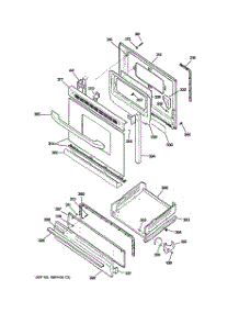 04 - Door & Drawer Parts parts for Hot Point Range RGB540SEP1SA / from AppliancePartsPros.com