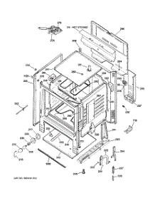 02 - Body Parts parts for Hot Point Range RB757DP1WH / from AppliancePartsPros.com