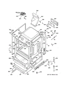 03 - Body Parts parts for Hot Point Range RGB746DEP1WW / from AppliancePartsPros.com