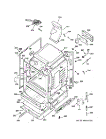 03 - Body Parts parts for Hot Point Range RGB790SEP1SA / from AppliancePartsPros.com