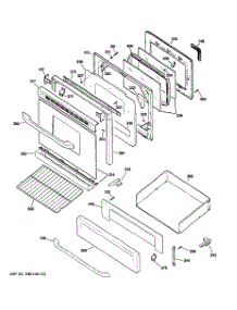 04 - Door & Drawer Parts parts for Hot Point Range RGB790SEP1SA / from AppliancePartsPros.com