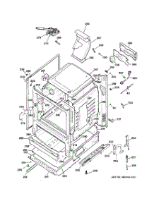 03 - Body Parts parts for Hot Point Range RGB790DEP1BB / from AppliancePartsPros.com