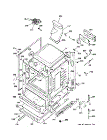 03 - Body Parts parts for Hot Point Range RGB745DEP1BB / from AppliancePartsPros.com