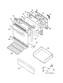 04 - Door & Drawer Parts parts for Hot Point Range RGB745DEP1BB / from AppliancePartsPros.com