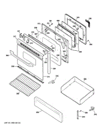 04 - Door & Drawer Parts parts for Hot Point Range RGB790CEK9CC / from AppliancePartsPros.com