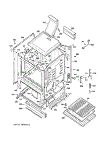 03 - Body Parts parts for Hot Point Range RGB533BEK7BB / from AppliancePartsPros.com