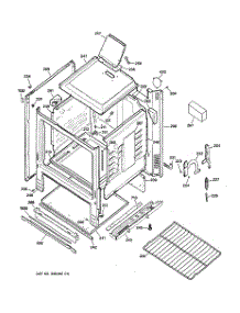 03 - Body Parts parts for Hot Point Range RGB508PPH5WH / from AppliancePartsPros.com