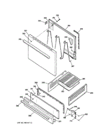 04 - Door & Drawer Parts parts for Hot Point Range RGB508PPH4CT / from AppliancePartsPros.com