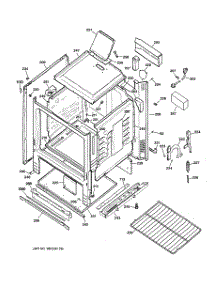 03 - Body Parts parts for Hot Point Range RGB508PEH6WH / from AppliancePartsPros.com