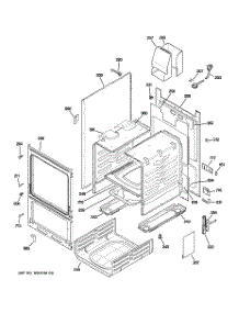 03 - Body Parts parts for Hot Point Range RGA720EK2WH / from AppliancePartsPros.com