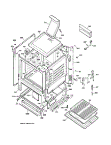 03 - Body Parts parts for Hot Point Range RGB528PEN1WW / from AppliancePartsPros.com