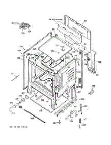 02 - Body Parts parts for Hot Point Range RB740BH5WH / from AppliancePartsPros.com