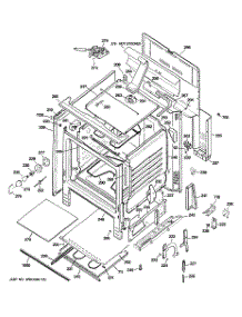 02 - Body Parts parts for Hot Point Range RB800SJ5SA / from AppliancePartsPros.com