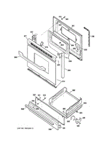 04 - Door & Drawer Parts parts for Hot Point Range RGB540SEH5SA / from AppliancePartsPros.com