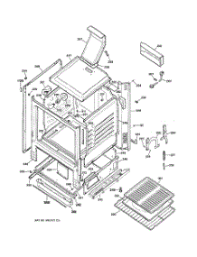 03 - Body Parts parts for Hot Point Range RGB533CEH8CC / from AppliancePartsPros.com