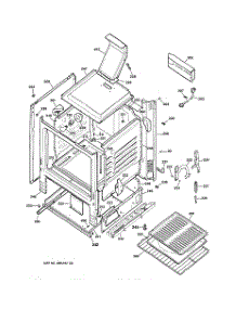 03 - Body Parts parts for Hot Point Range RGB533CEH7CC / from AppliancePartsPros.com