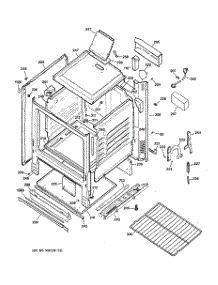 03 - Body Parts parts for Hot Point Range RGB508PEH4WH / from AppliancePartsPros.com