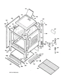 03 - Body Parts parts for Hot Point Range RGB508PPH3WH / from AppliancePartsPros.com